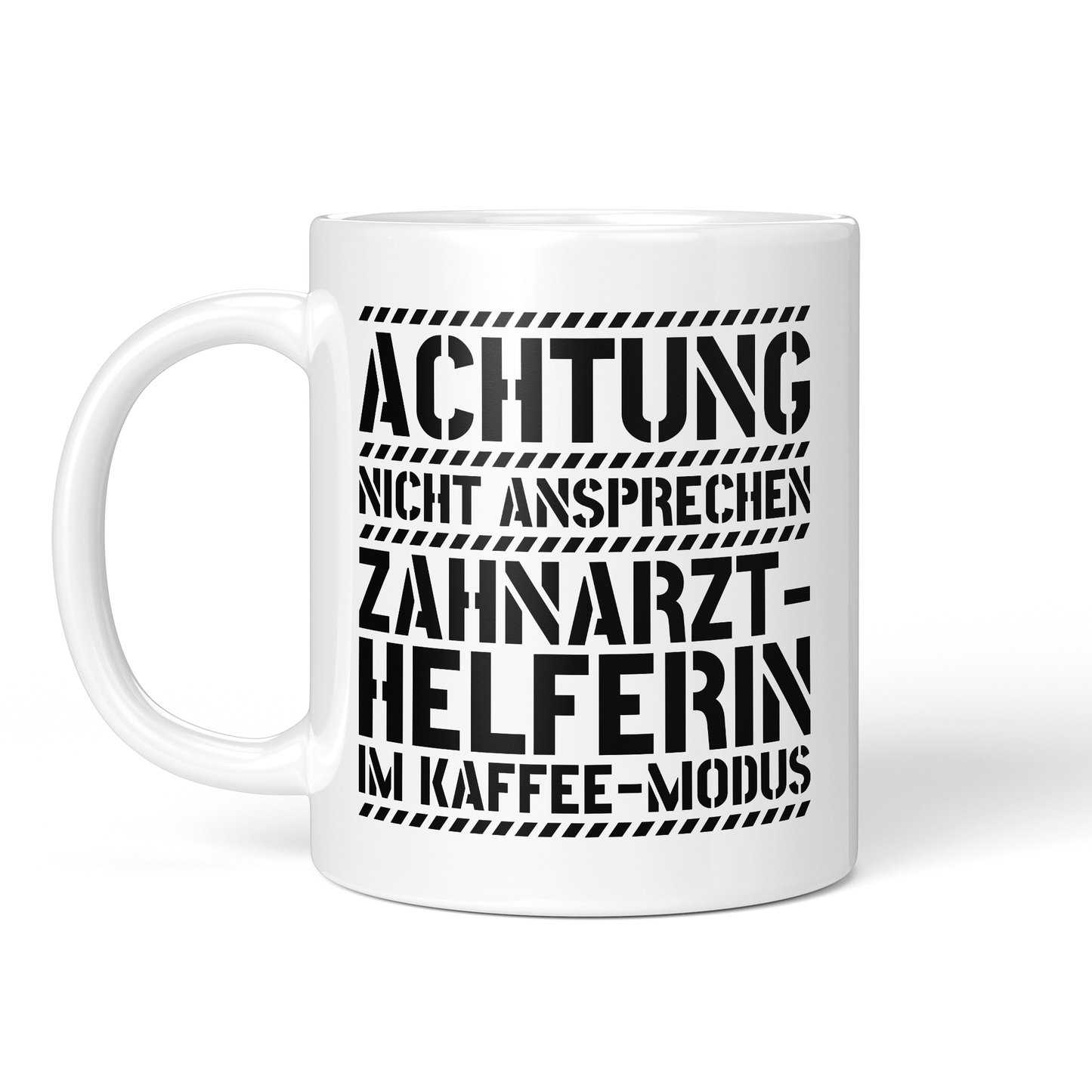 CupHaven® Zahnarzthelferin Tasse - Zahnarzthelferin im Kaffee-Modus - Geschenk für Zahnmedizinische Fachangestellte oder ZFAs