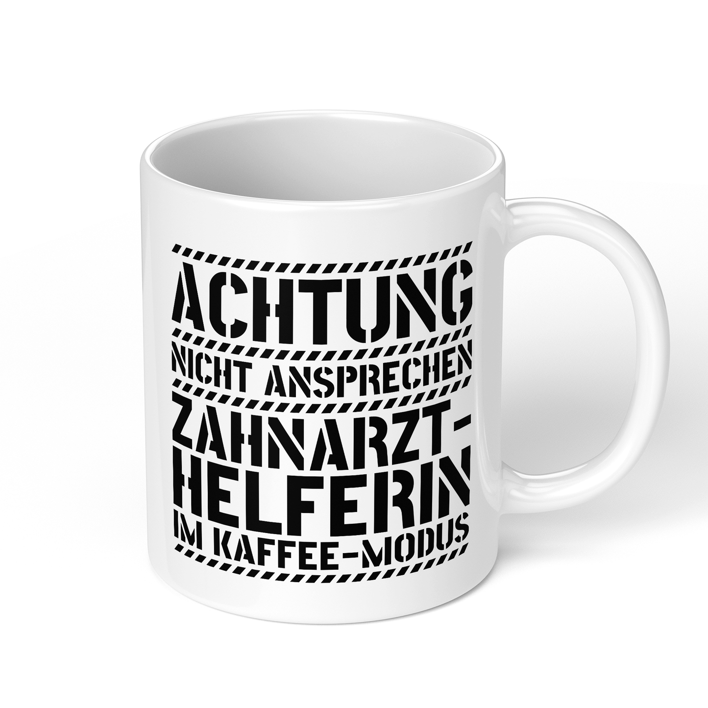 CupHaven® Zahnarzthelferin Tasse - Zahnarzthelferin im Kaffee-Modus - Geschenk für Zahnmedizinische Fachangestellte oder ZFAs