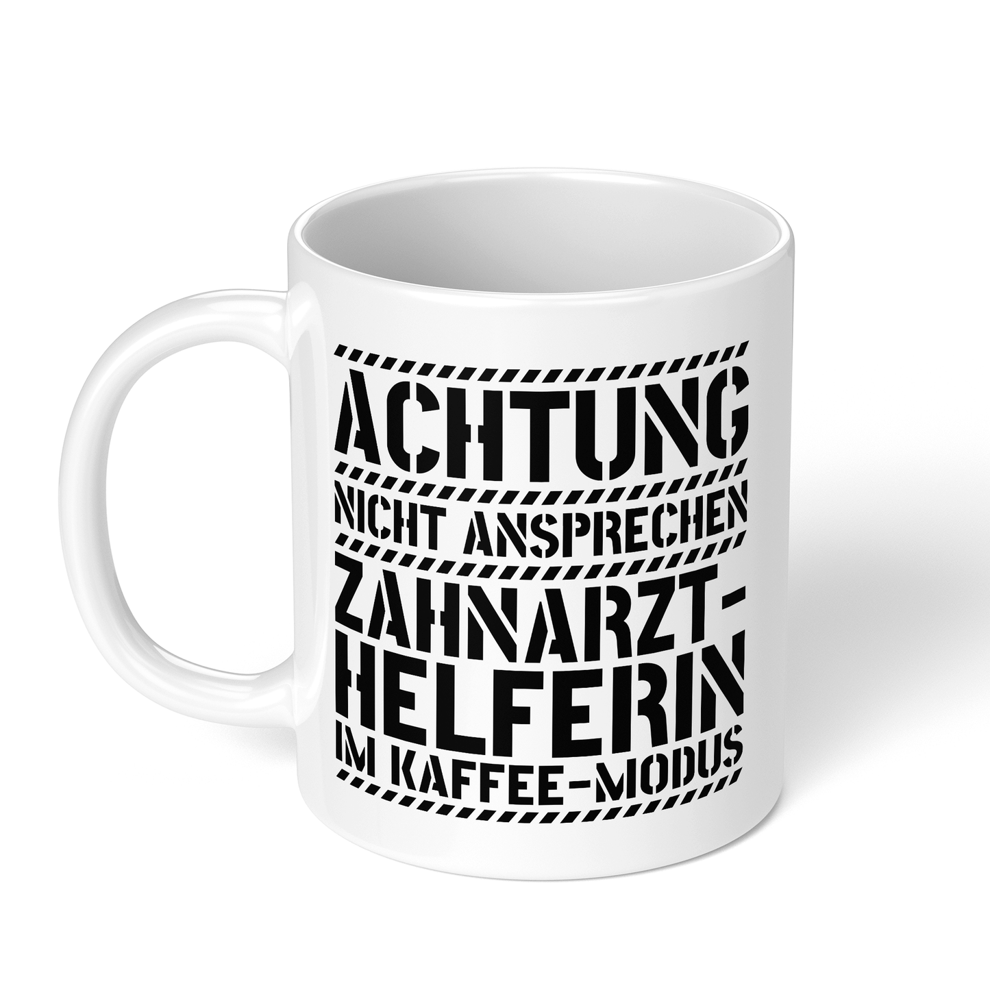 CupHaven® Zahnarzthelferin Tasse - Zahnarzthelferin im Kaffee-Modus - Geschenk für Zahnmedizinische Fachangestellte oder ZFAs