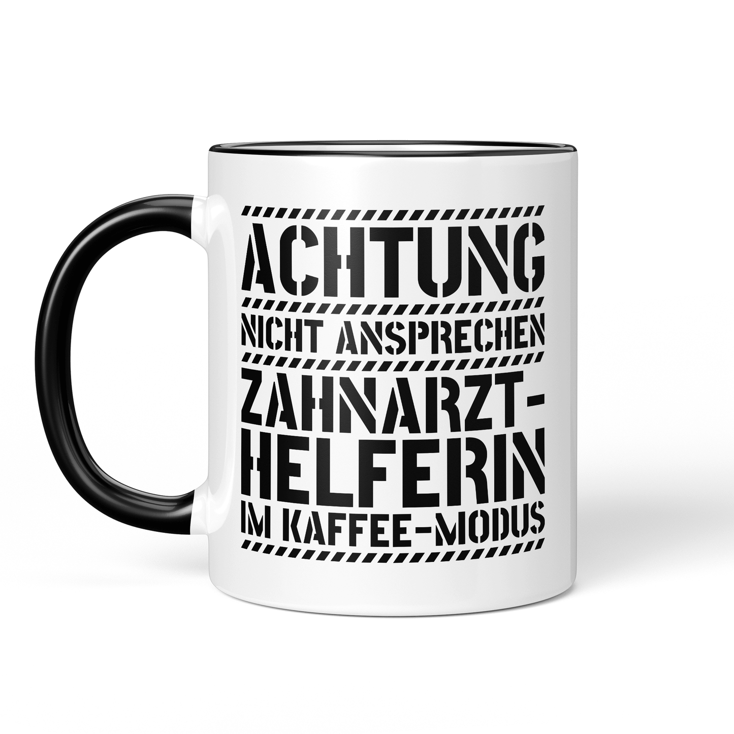 CupHaven® Zahnarzthelferin Tasse - Zahnarzthelferin im Kaffee-Modus - Geschenk für Zahnmedizinische Fachangestellte oder ZFAs