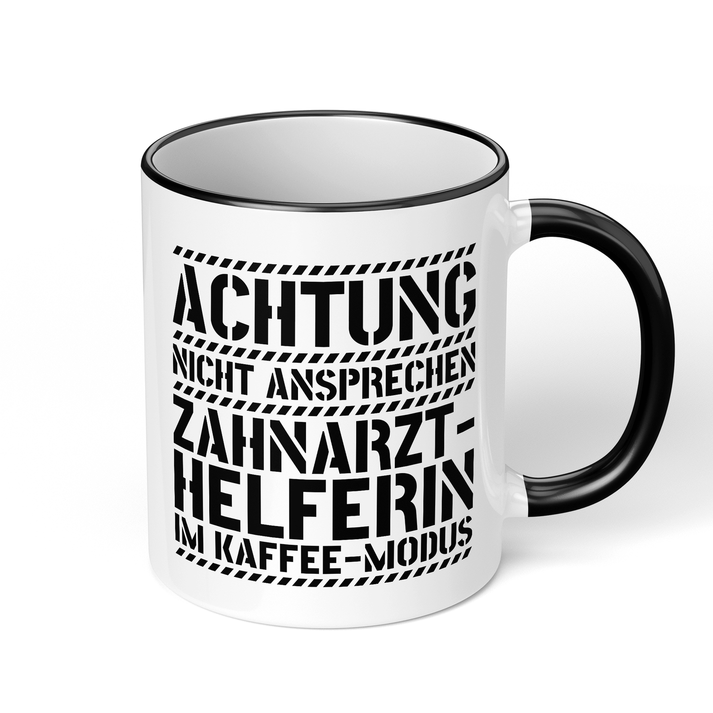 CupHaven® Zahnarzthelferin Tasse - Zahnarzthelferin im Kaffee-Modus - Geschenk für Zahnmedizinische Fachangestellte oder ZFAs