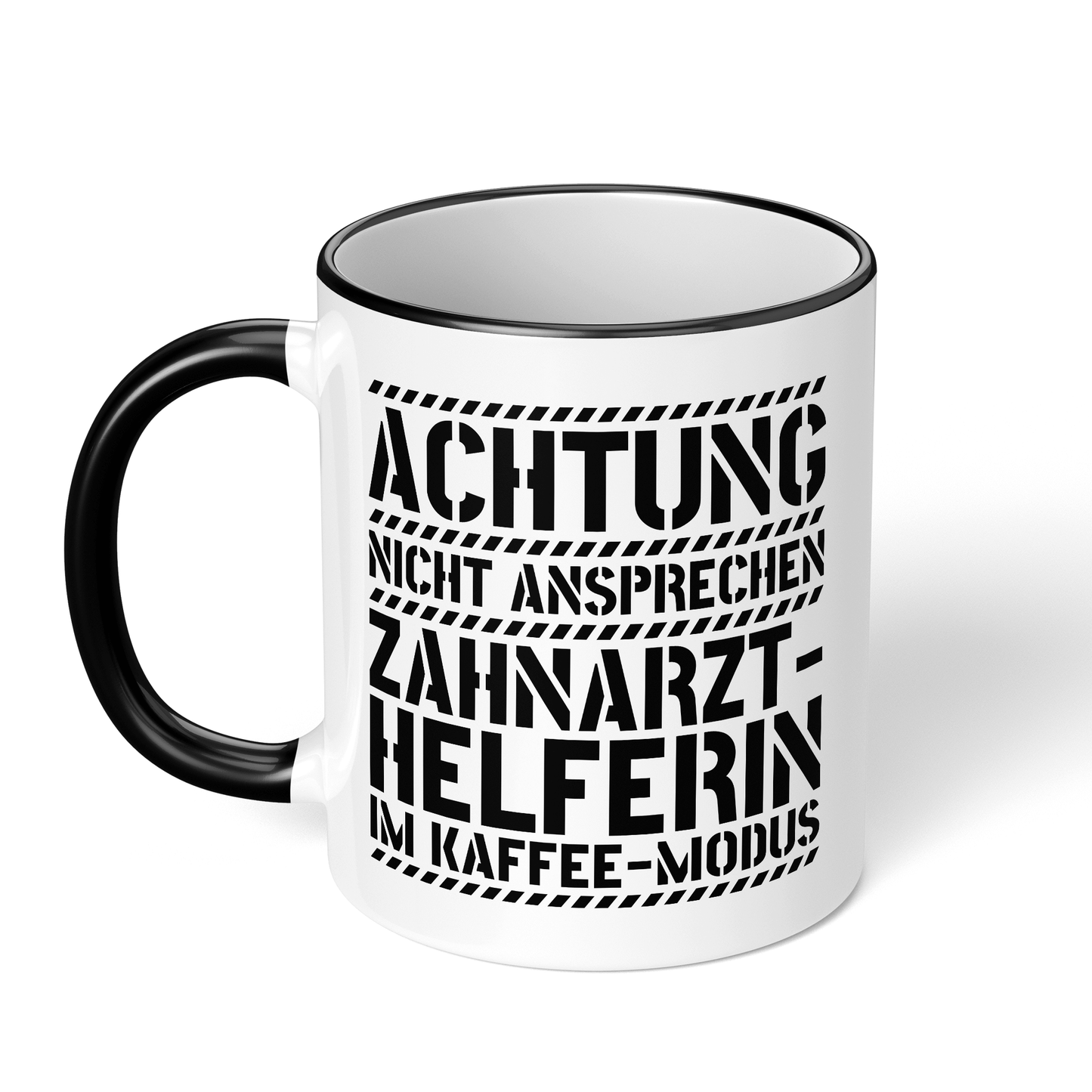 CupHaven® Zahnarzthelferin Tasse - Zahnarzthelferin im Kaffee-Modus - Geschenk für Zahnmedizinische Fachangestellte oder ZFAs