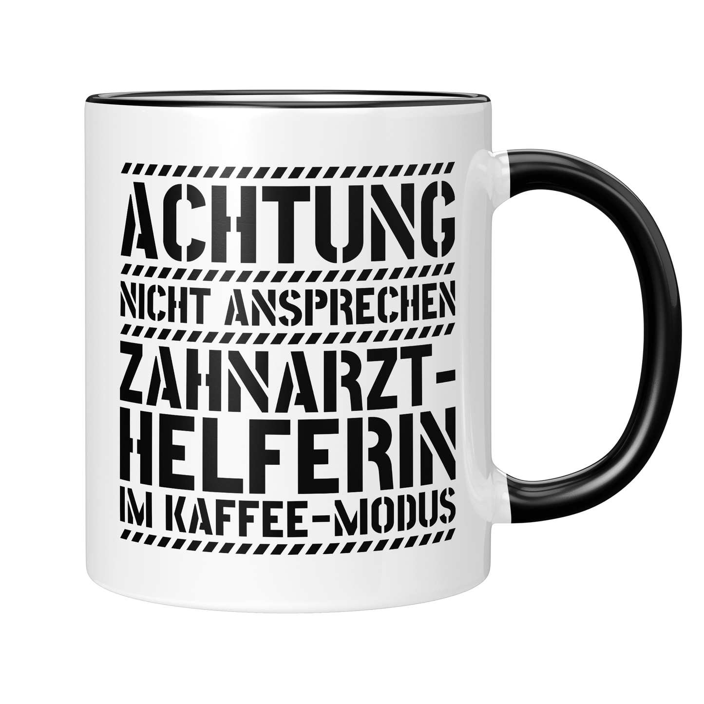 CupHaven® Zahnarzthelferin Tasse - Zahnarzthelferin im Kaffee-Modus - Geschenk für Zahnmedizinische Fachangestellte oder ZFAs