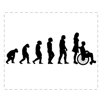 Altenpfleger Tasse Evolution der Altenpflegerin