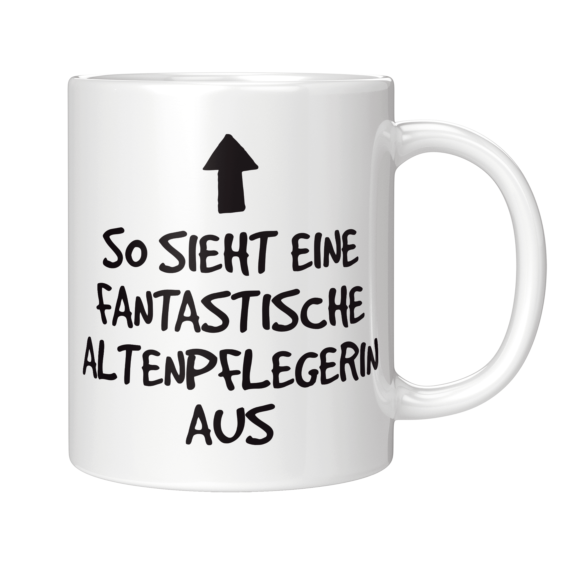 Altenpfleger Tasse - Fantastische Altenpflegerin (Altenpflege, Geschenk)