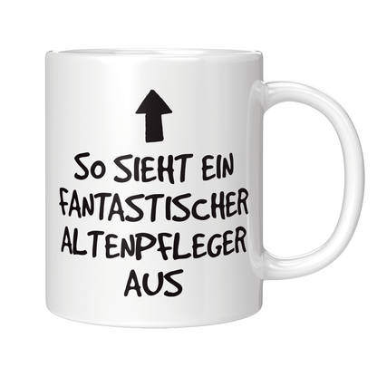 Altenpfleger Tasse - Fantastischer Altenpfleger (Altenpflegerin, Geschenk)