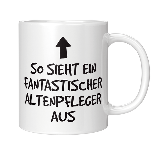Altenpfleger Tasse - Fantastischer Altenpfleger (Altenpflegerin, Geschenk)