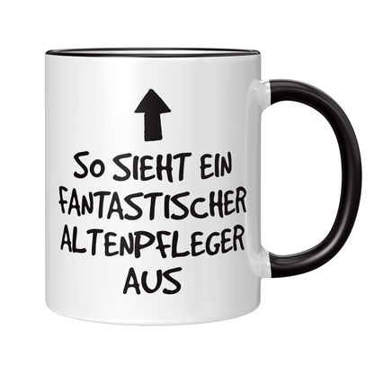 Altenpfleger Tasse - Fantastischer Altenpfleger (Altenpflegerin, Geschenk)