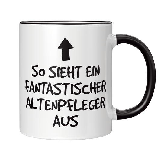 Altenpfleger Tasse - Fantastischer Altenpfleger (Altenpflegerin, Geschenk)