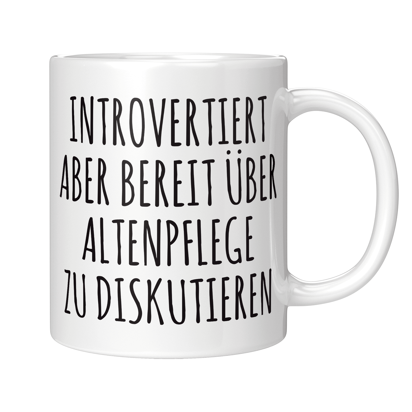 Altenpfleger Tasse Introvertierter Altenpfleger