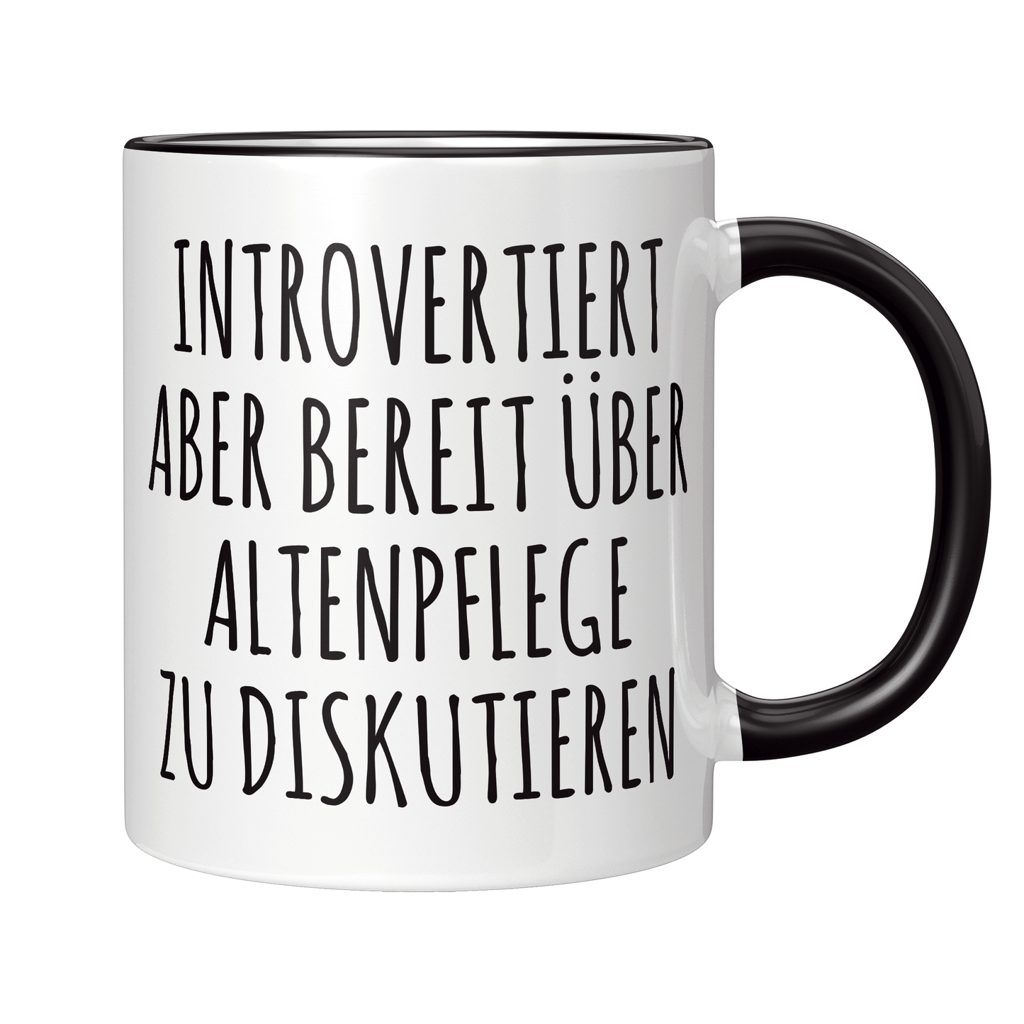 Altenpfleger Tasse Introvertierter Altenpfleger