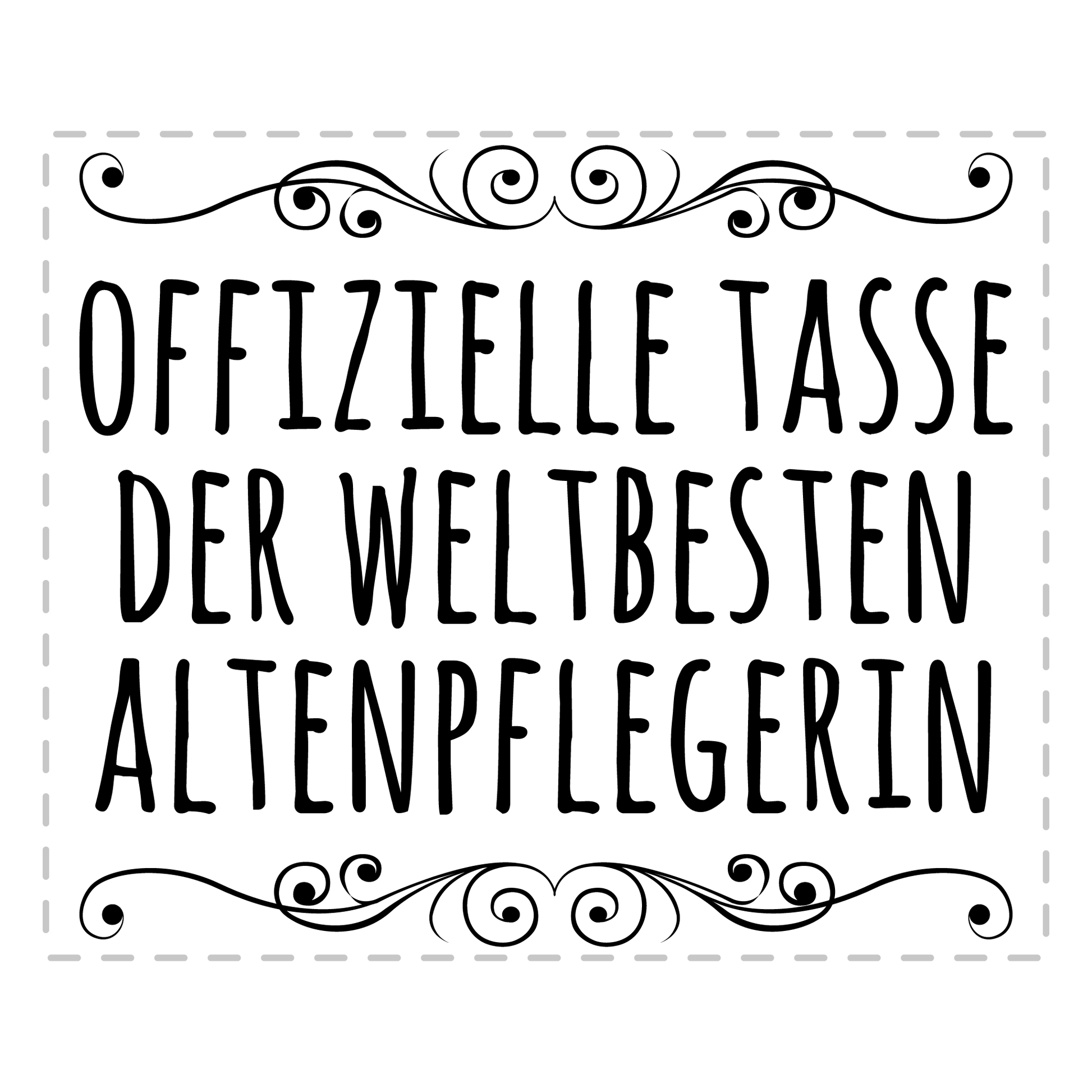 Altenpfleger Tasse Weltbeste Altenpflegerin