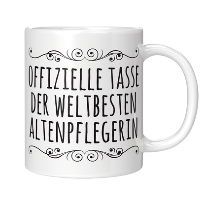 Altenpfleger Tasse Weltbeste Altenpflegerin