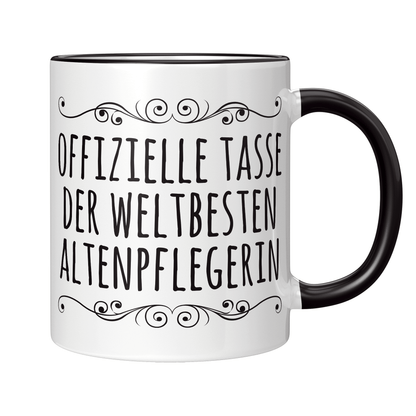 Altenpfleger Tasse Weltbeste Altenpflegerin