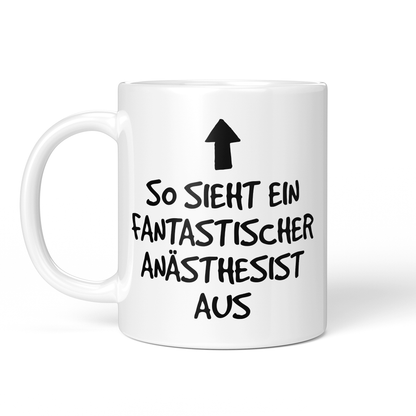 CupHaven® Anästhesie Tasse - Fantastischer Anästhesist - Geschenk für Anästhesisten, Anästhesistinnen und Fachärzte für Anästhesiologie