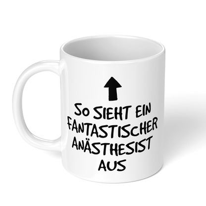 CupHaven® Anästhesie Tasse - Fantastischer Anästhesist - Geschenk für Anästhesisten, Anästhesistinnen und Fachärzte für Anästhesiologie