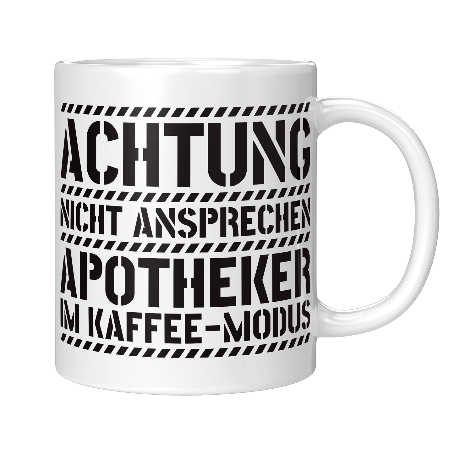 Apotheker Tasse - Apotheker im Kaffee-Modus (Apothekerin, Geschenk)
