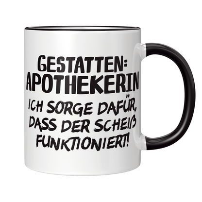 Apotheker Tasse - Gestatten: Apothekerin (Apotheke, Geschenk)