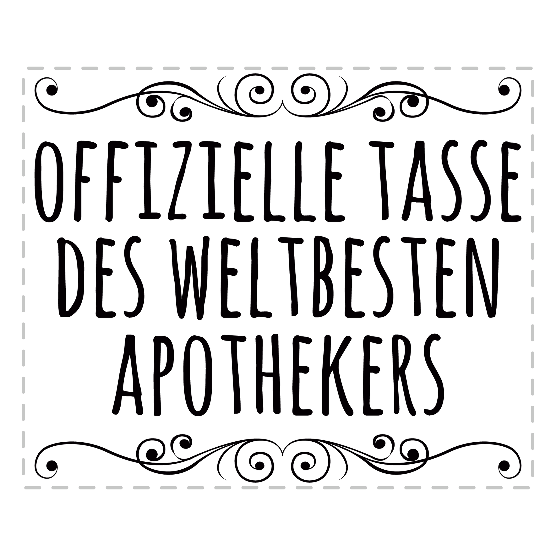 Apotheker Tasse - Weltbester Apotheker (Apothekerin, Apotheke, Geschenk)