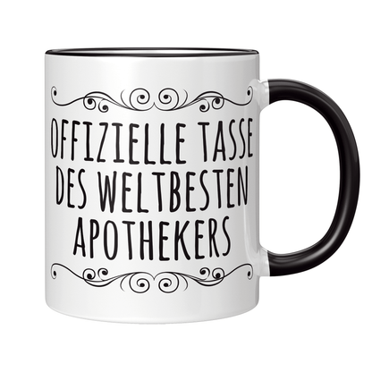 Apotheker Tasse - Weltbester Apotheker (Apothekerin, Apotheke, Geschenk)