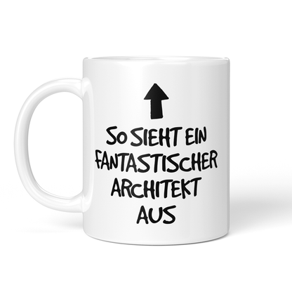 CupHaven® Architekt Tasse - Fantastischer Architekt - Geschenk für Architekten und Architektinnen