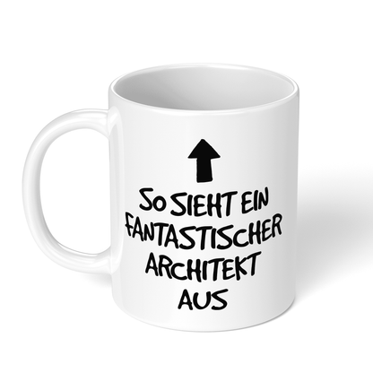 CupHaven® Architekt Tasse - Fantastischer Architekt - Geschenk für Architekten und Architektinnen