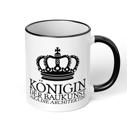 CupHaven® Architekt Tasse - Königin der Baukunst (aka die Architektin) - Geschenk für Architekten und Architektinnen