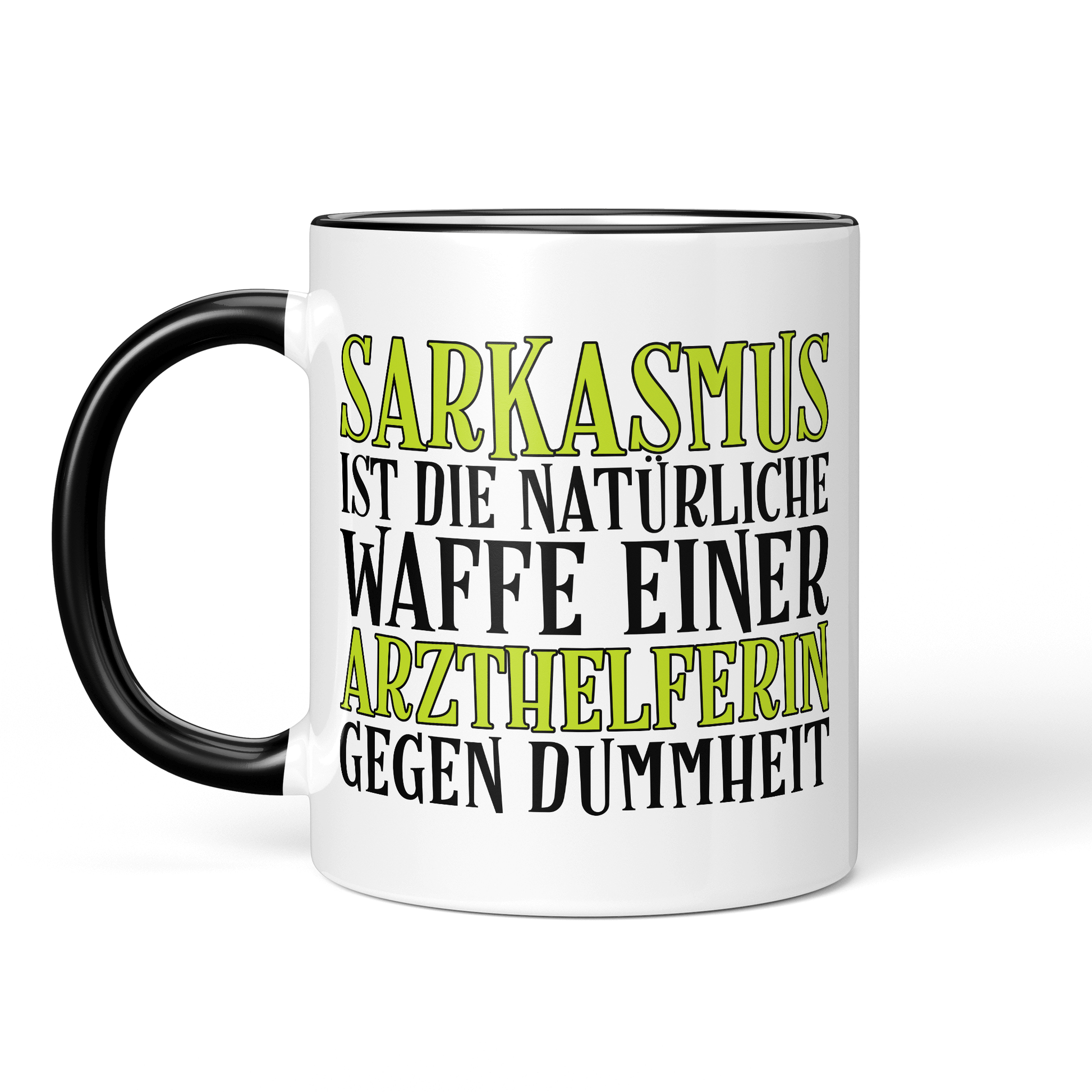 CupHaven® Arzthelferin Tasse - Sarkasmus einer Arzthelferin - Geschenk für Arzthelferinnen und Medizinische Fachangestellte