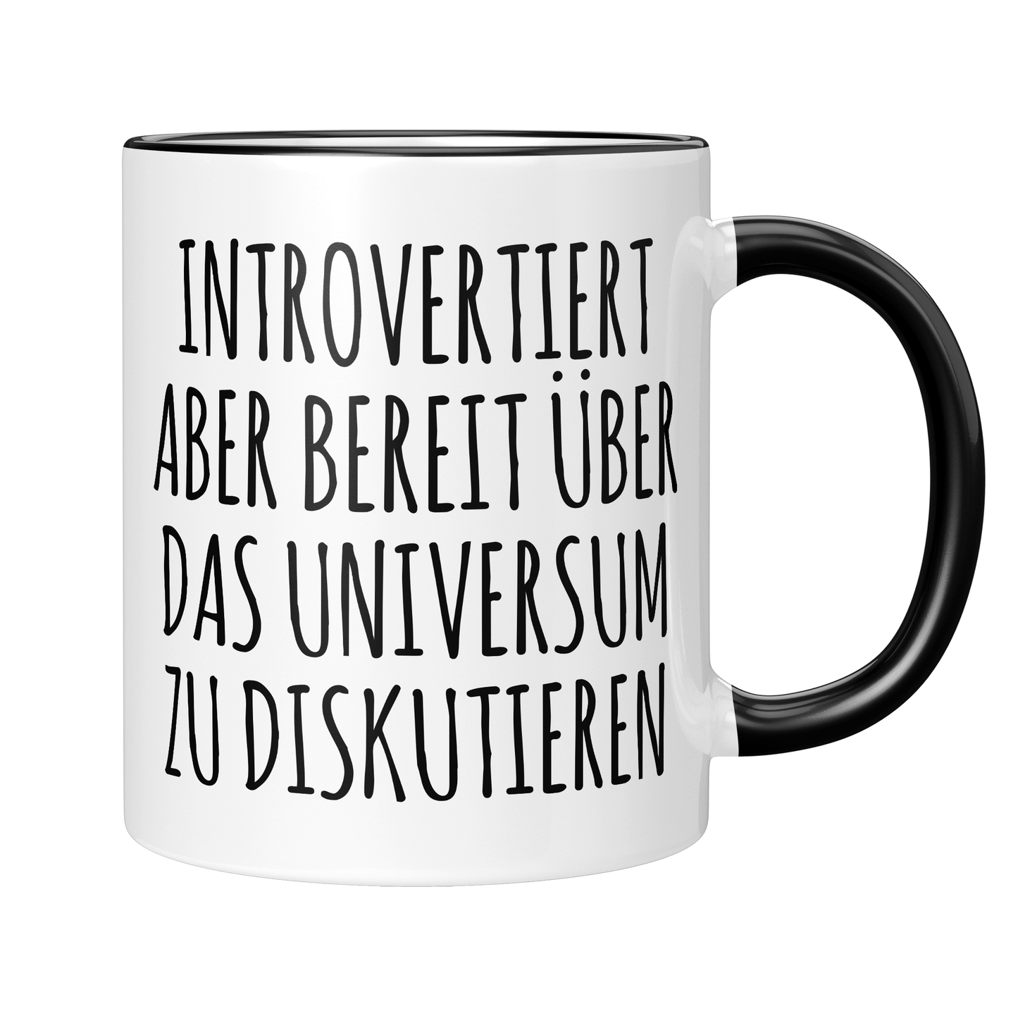 Astronomie Tasse - Introvertierter Astronom (Astronomin, Geschenk)