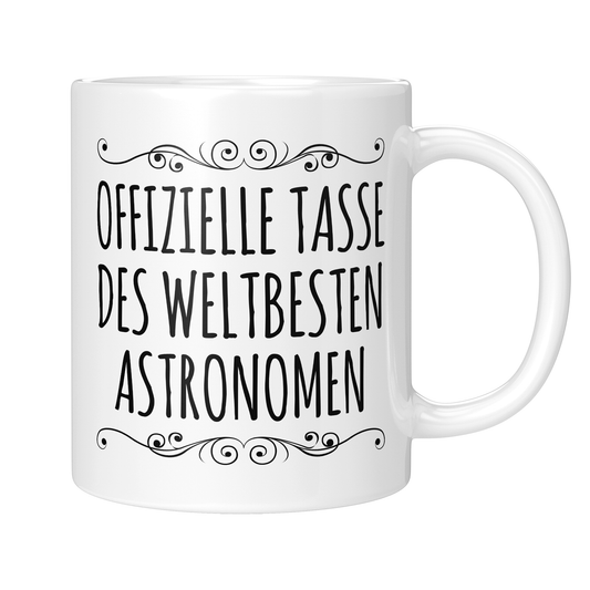 Astronomie Tasse - Weltbester Astronom (Astronomin, Geschenk)