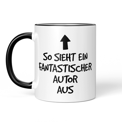 CupHaven® Autor Tasse - Fantastischer Autor - Geschenk für Autoren und Schriftsteller