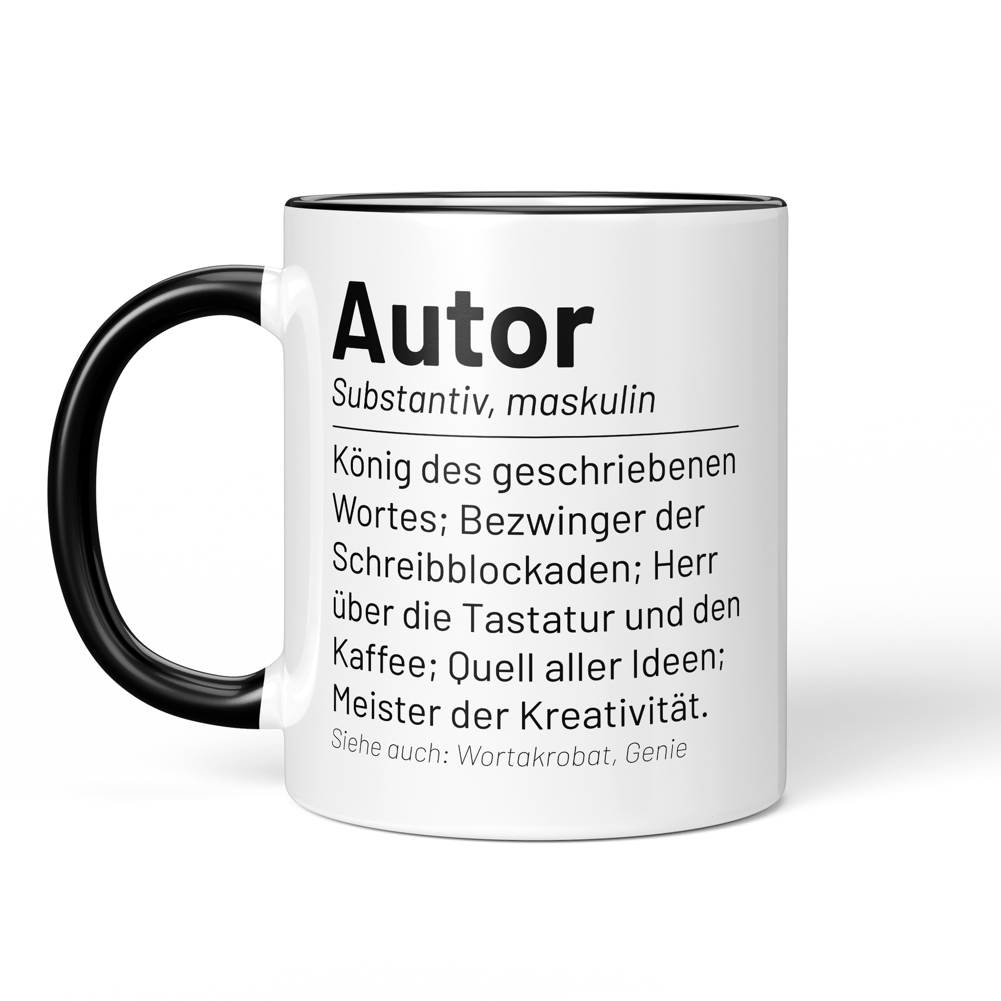 CupHaven® Autor Tasse - Wörterbuch "Autor" - Geschenk für Autoren und Schriftsteller