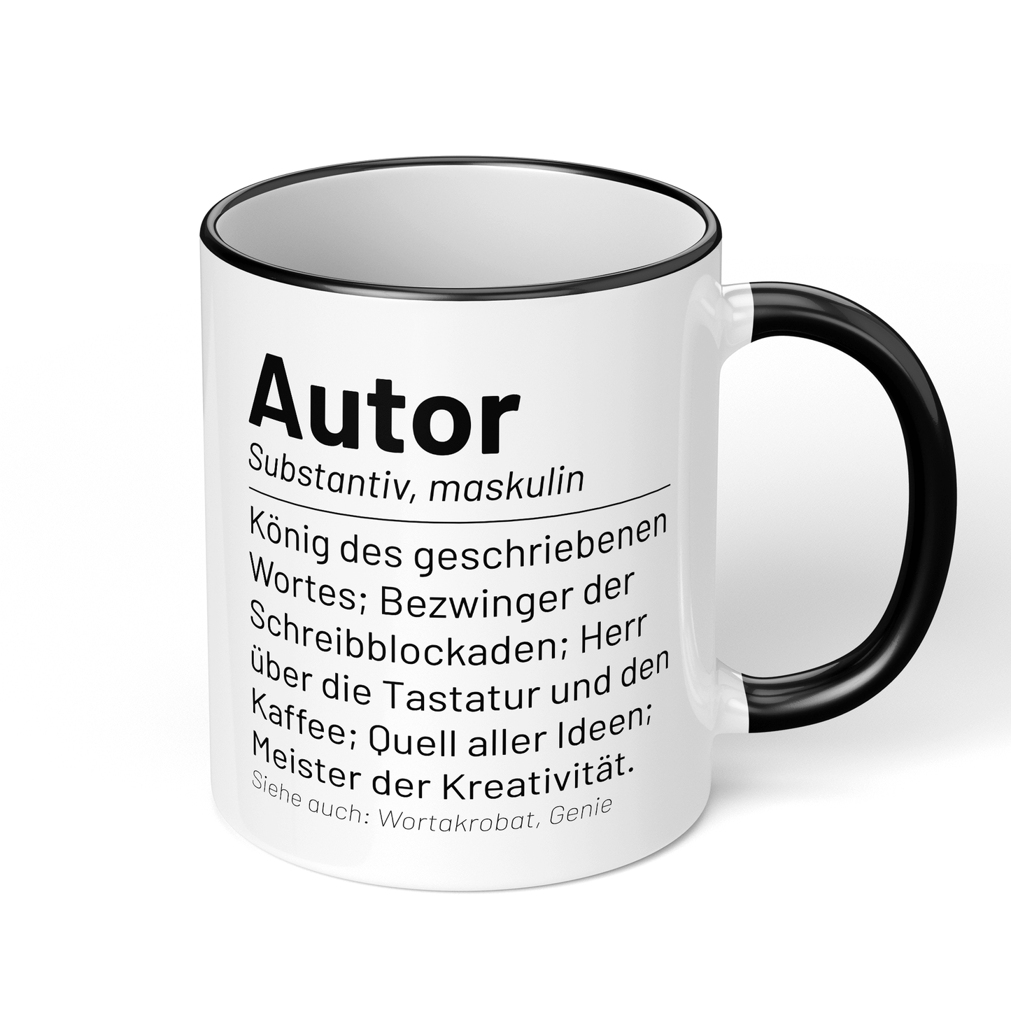 CupHaven® Autor Tasse - Wörterbuch "Autor" - Geschenk für Autoren und Schriftsteller