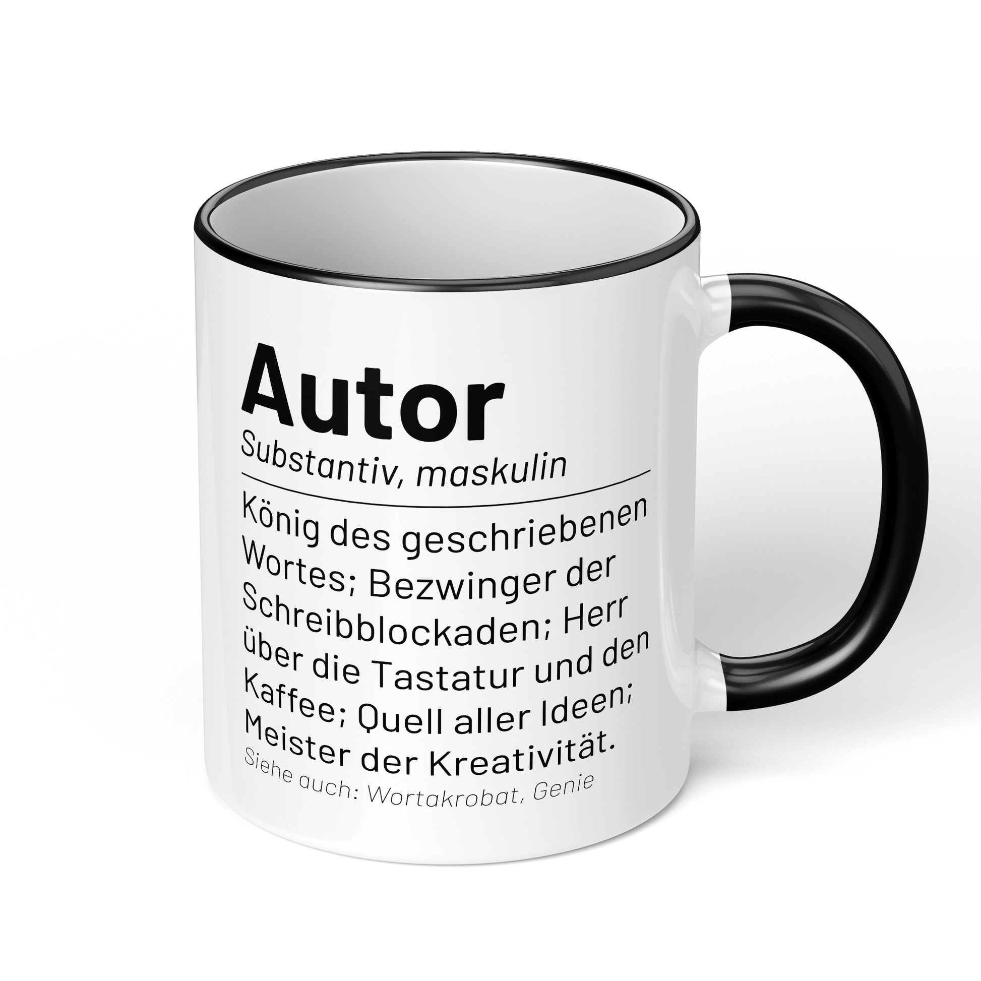 CupHaven® Autor Tasse - Wörterbuch "Autor" - Geschenk für Autoren und Schriftsteller