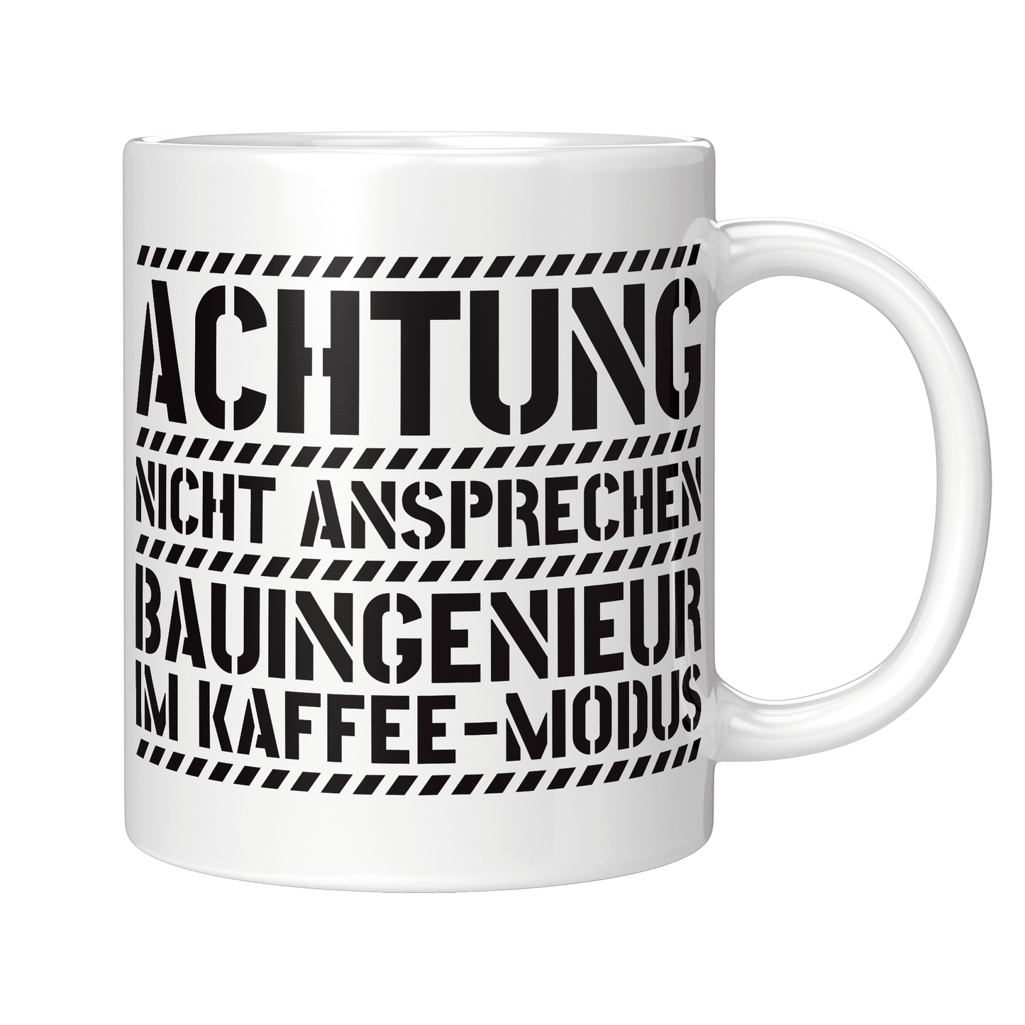 Bauingenieur Tasse - Bauingenieur im Kaffee-Modus (Bauingenieurin, Geschenk)