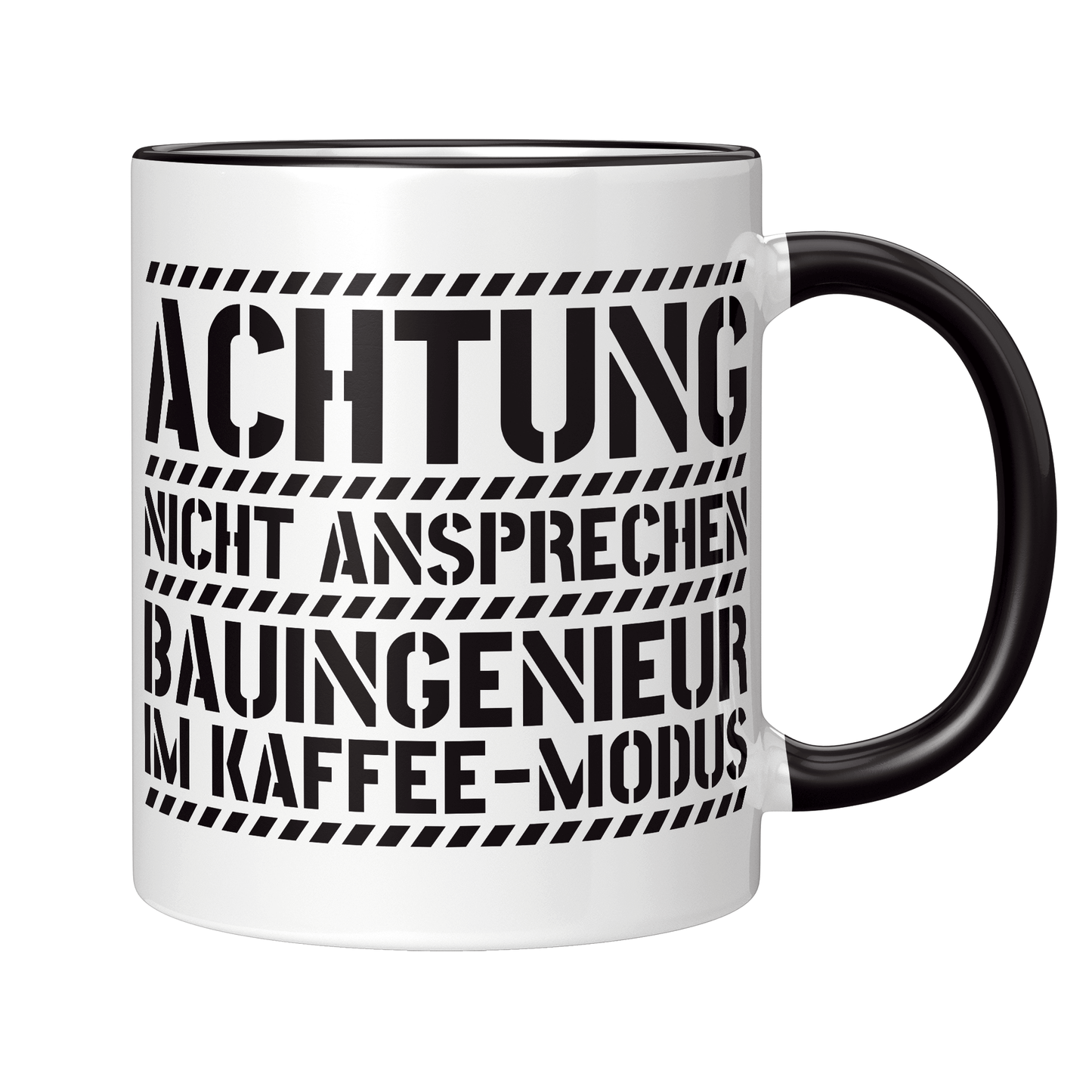 Bauingenieur Tasse - Bauingenieur im Kaffee-Modus (Bauingenieurin, Geschenk)