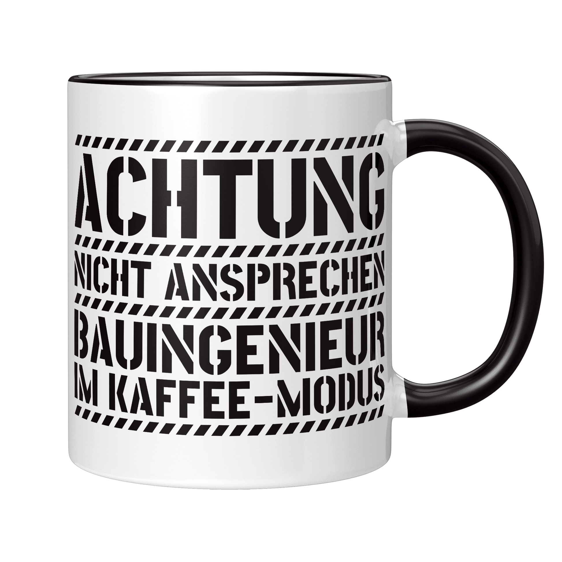 Bauingenieur Tasse - Bauingenieur im Kaffee-Modus (Bauingenieurin, Geschenk)