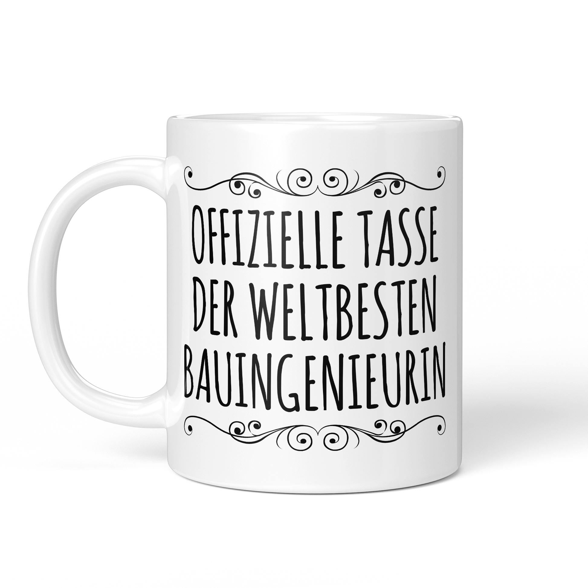 CupHaven® Bauingenieur Tasse - Weltbeste Bauingenieurin - Geschenk für Bauingenieure und Bauingenieurinnen