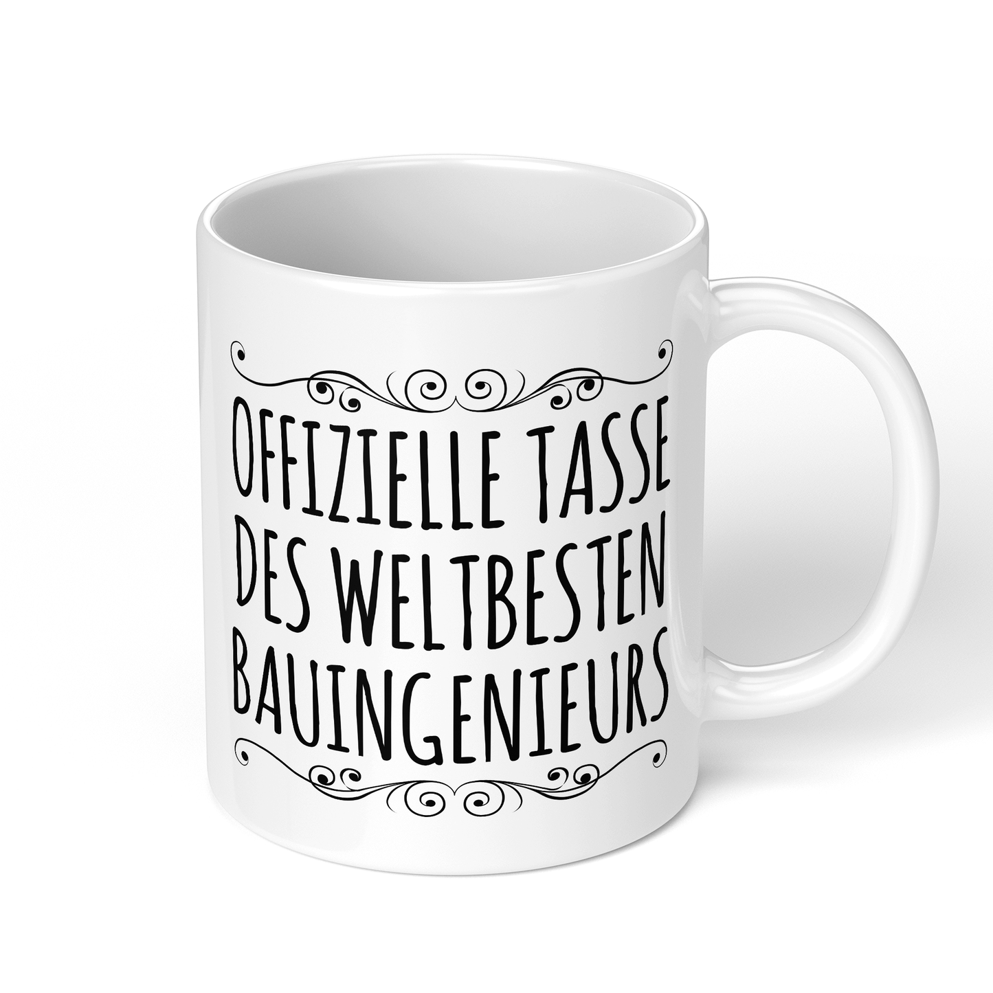 CupHaven® Bauingenieur Tasse - Weltbester Bauingenieur - Geschenk für Bauingenieure und Bauingenieurinnen