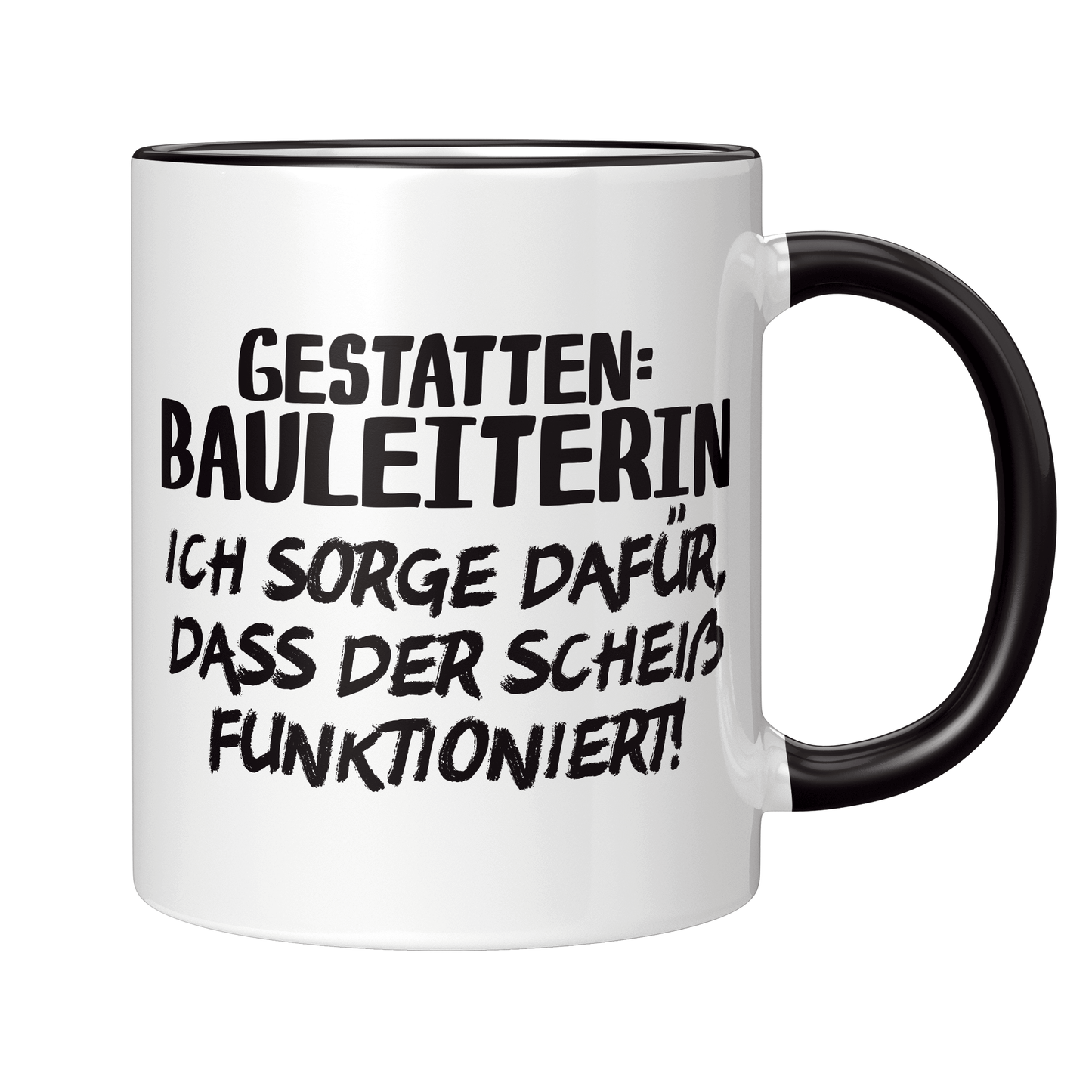 Bauleiter Tasse - Gestatten: Bauleiterin (Bauleitung, Geschenk)