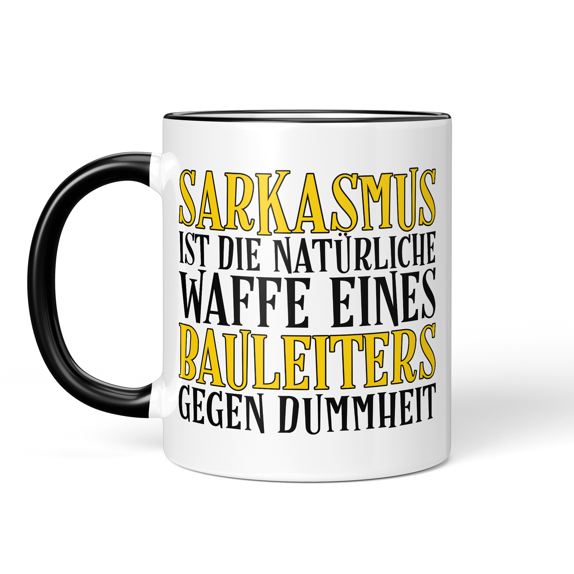 CupHaven® Bauleiter Tasse - Sarkasmus eines Bauleiters - Geschenk für Bauleiter und Bauleiterinnen