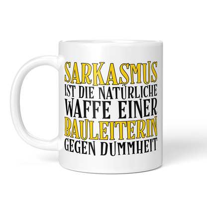 CupHaven® Bauleiter Tasse - Sarkasmus einer Bauleiterin - Geschenk für Bauleiter und Bauleiterinnen