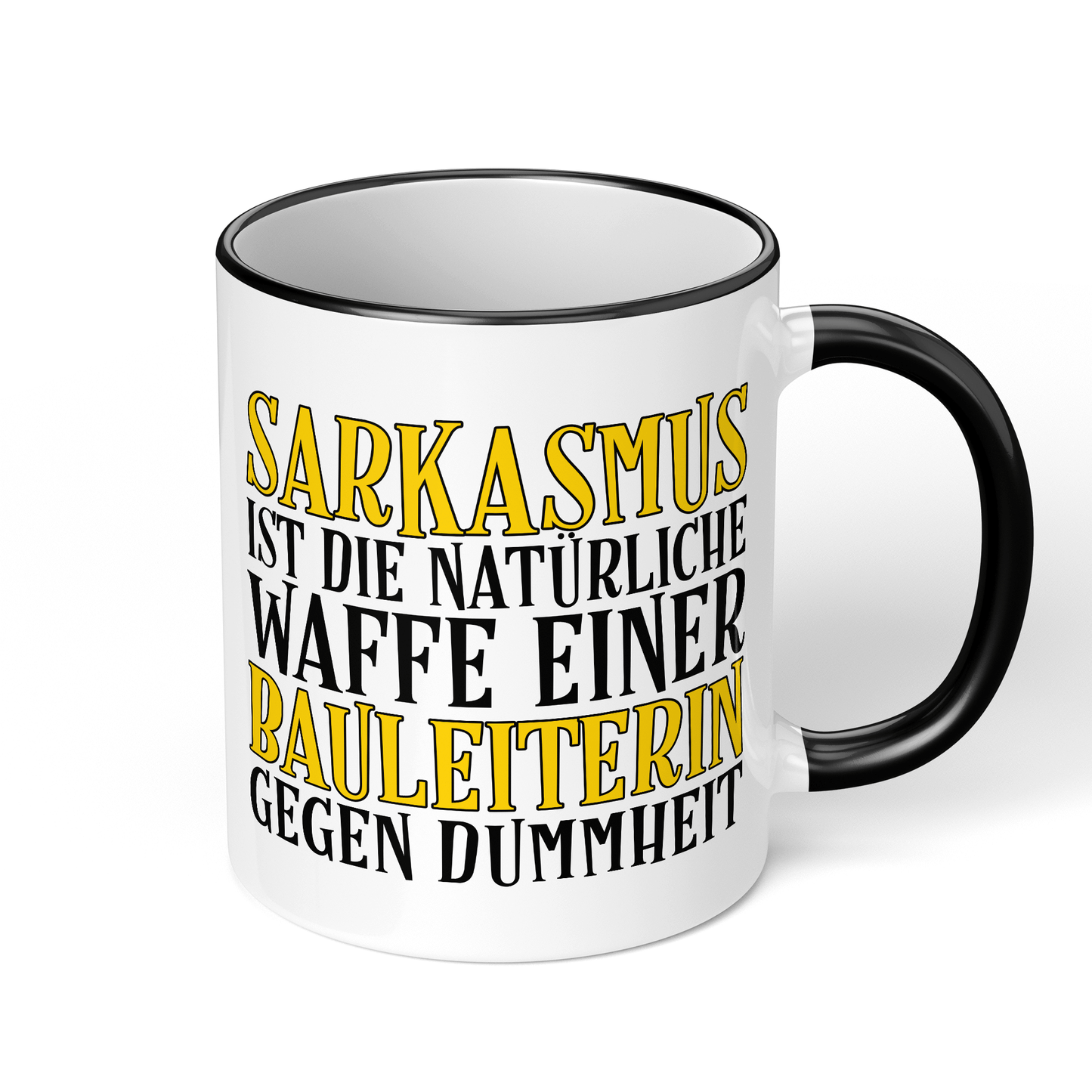 CupHaven® Bauleiter Tasse - Sarkasmus einer Bauleiterin - Geschenk für Bauleiter und Bauleiterinnen