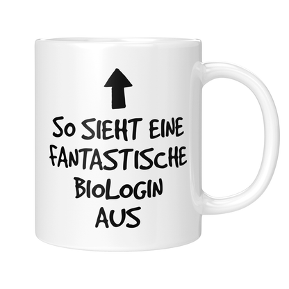CupHaven® Biologe Tasse - Fantastische Biologin - Geschenk für Biologen und Biologinnen