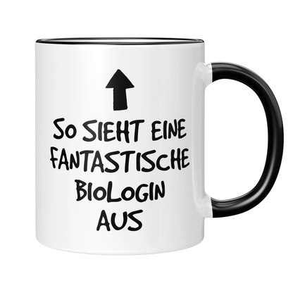 CupHaven® Biologe Tasse - Fantastische Biologin - Geschenk für Biologen und Biologinnen
