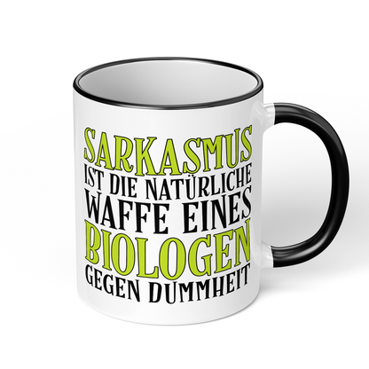 CupHaven® Biologe Tasse - Sarkasmus eines Biologen - Geschenk für Biologen und Biologinnen