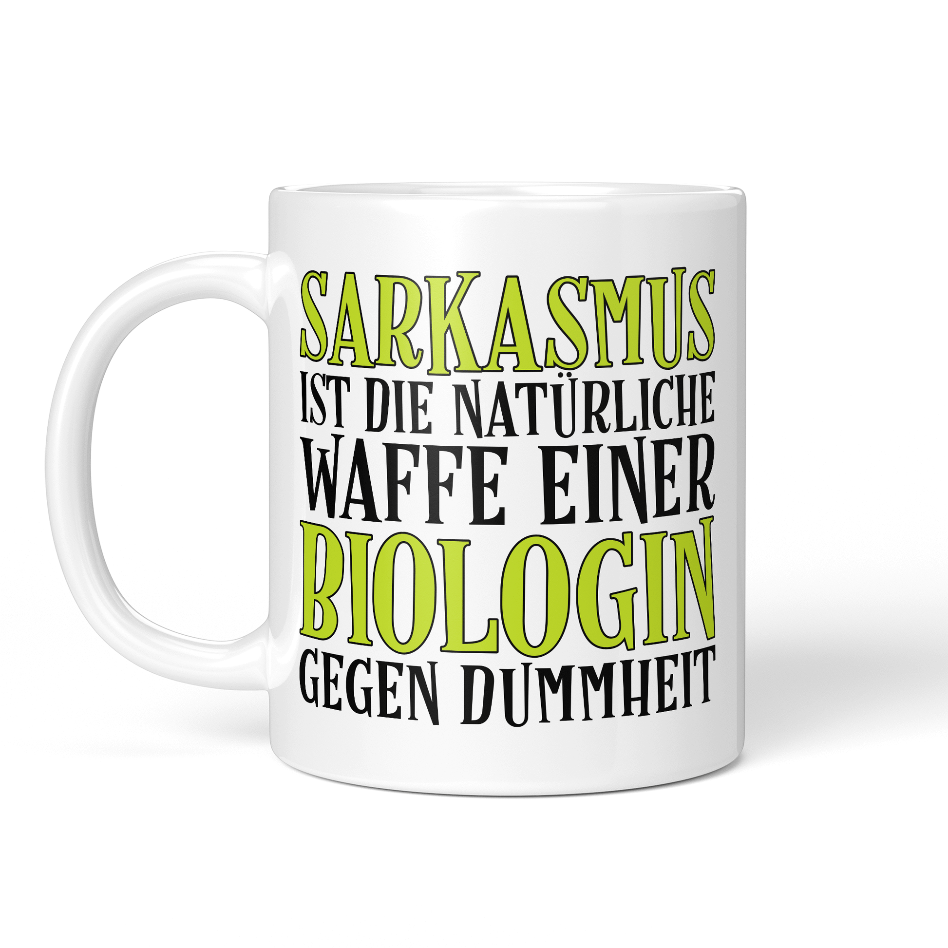 CupHaven® Biologe Tasse - Sarkasmus einer Biologin - Geschenk für Biologen und Biologinnen