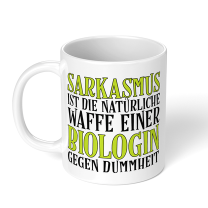 CupHaven® Biologe Tasse - Sarkasmus einer Biologin - Geschenk für Biologen und Biologinnen