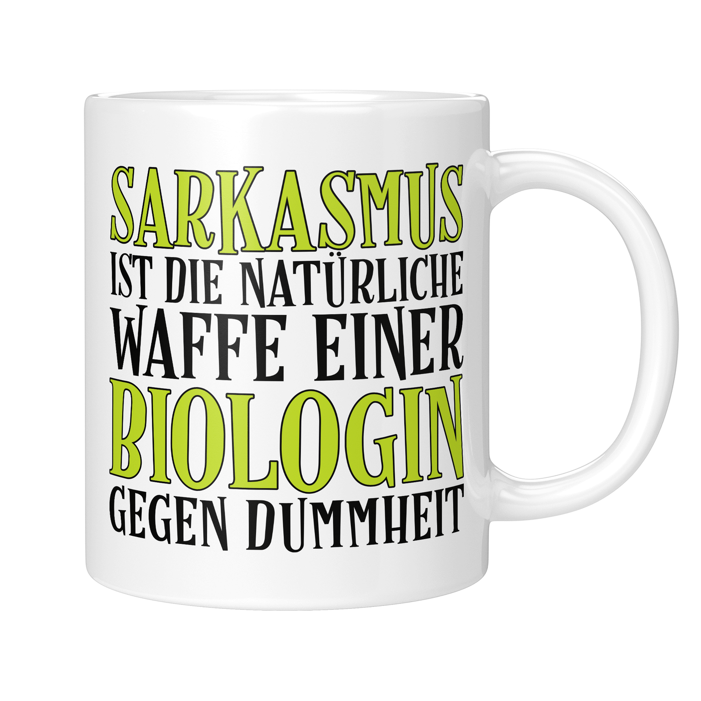 CupHaven® Biologe Tasse - Sarkasmus einer Biologin - Geschenk für Biologen und Biologinnen
