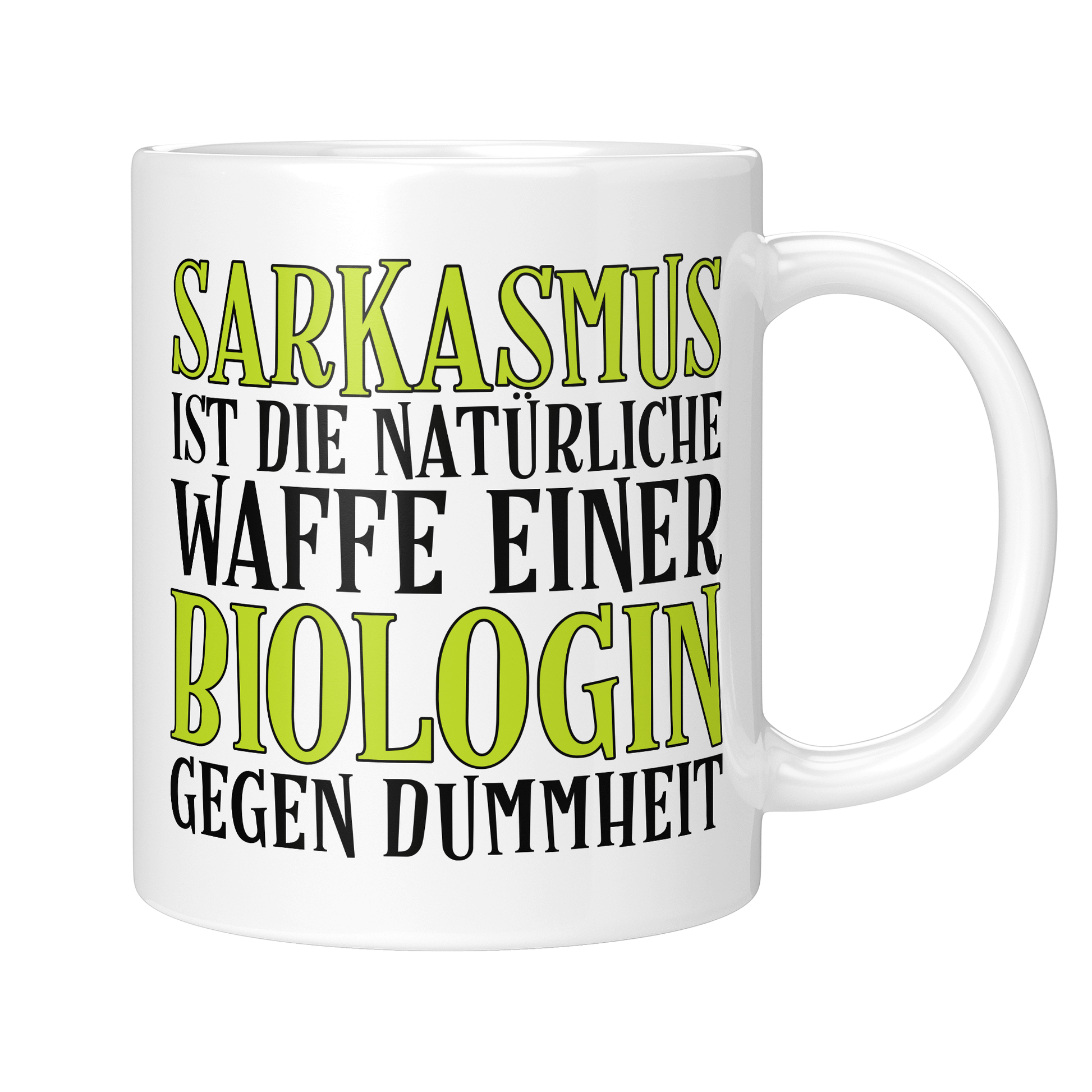 CupHaven® Biologe Tasse - Sarkasmus einer Biologin - Geschenk für Biologen und Biologinnen